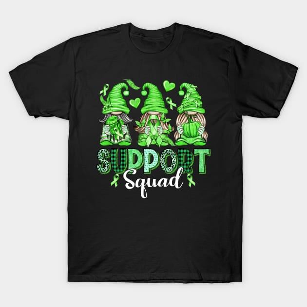 Funny Gnomies Support Squad Mental Health Awareness T-Shirt by ttao4164